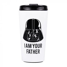 Load image into Gallery viewer, STAR WARS I AM YOUR FATHER (DARTH VADER)TRAVEL MUG (METAL)