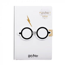 Load image into Gallery viewer, HARRY POTTER HOGWARTS (LIGHTNING BOLT) A5 LINED NOTEBOOK / JOURNAL