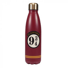 Load image into Gallery viewer, HARRY POTTER HOGWARTS (PLATFORM 9 3/4)WATER BOTTLE METAL (500ML)