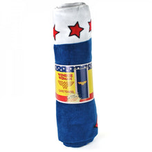 Load image into Gallery viewer, WONDER WOMAN SUPERHERO SWIMMING BEACH TOWEL CAPE TOWEL - (DC COMICS)