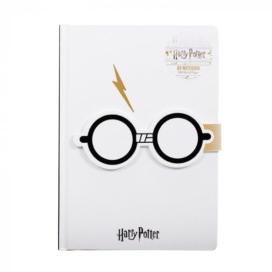 HARRY POTTER HOGWARTS (LIGHTNING BOLT) A5 LINED NOTEBOOK / JOURNAL