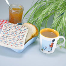 Load image into Gallery viewer, PADDINGTON BEAR (PATTERN SCHOOL LUNCH BOX (BAMBOO)
