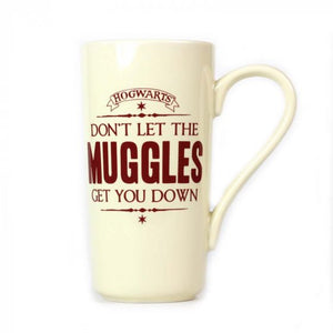 HARRY POTTER HOGWARTS DON'T LET THE MUGGLES GET YOU DOWN (MUGGLES) MUG LATTE BOXED (500 ML)