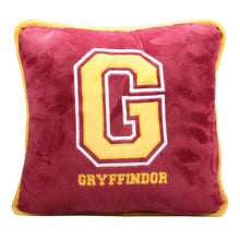 Load image into Gallery viewer, HARRY POTTER HOGWARTS FILLED CUSHION  - G FOR GRYFFINDOR
