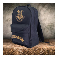 Load image into Gallery viewer, HARRY POTTER HOGWARTS CLASSIC SCHOOL BAG / BACKPACK - BURGUNDY
