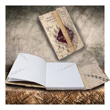 Load image into Gallery viewer, HARRY POTTER MARAUDERS MAP A5 HARDBACK JOURNAL / NOTEBOOK
